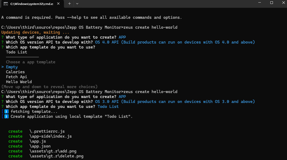 Zepp OS App Development